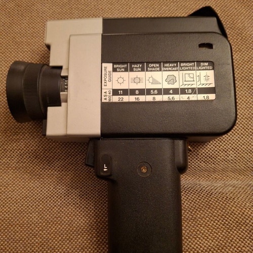 Bencini Zoom Super 8 used portable film camera