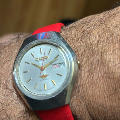 Citizen vintage wristwatch used, manual and automatic