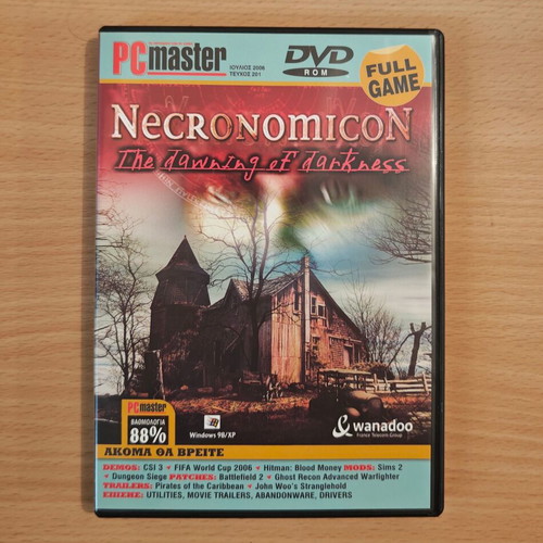 Necronomicon PC game new, adventure