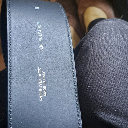 Penny Black women's leather belt like new, black, size 85