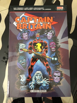 Captain Britain Volume 2 A Hero Reborn paperback καινούργιο Marvel graphic novel