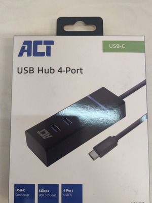 Act Hub 4 θυρών USB-C καινούργιο