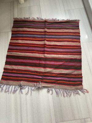Woven rug like new for door or hallway