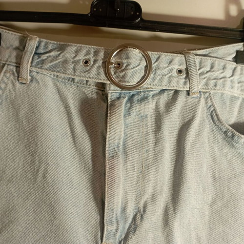 LCW denim shorts high waist with belt, like new, size L