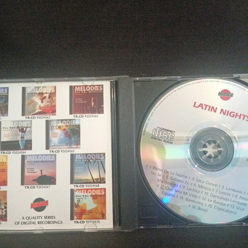 Latin Nights CD used