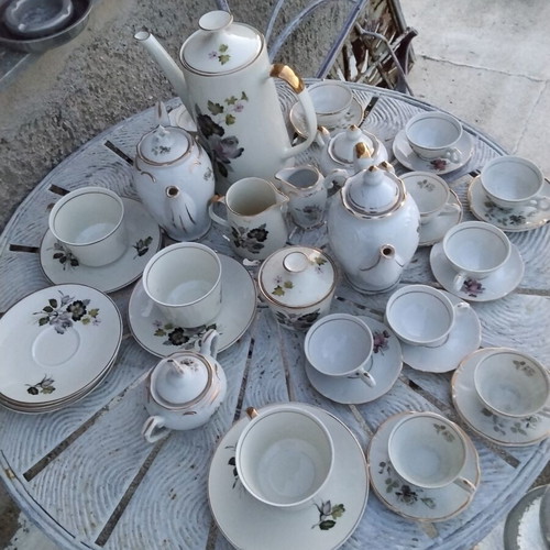 Vintage German Porcelain Tea and Coffee Sets used, mix & match collection