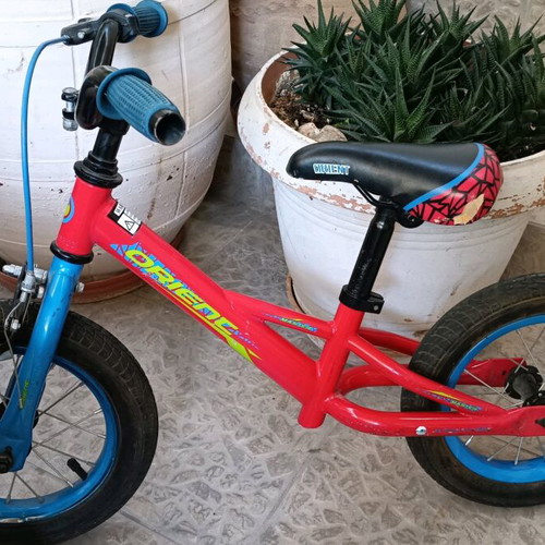 Orient balance bike used without pedals