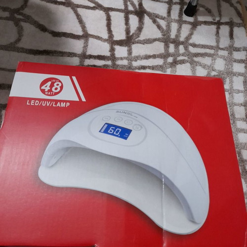Nail lamp new with touch sensor and fan