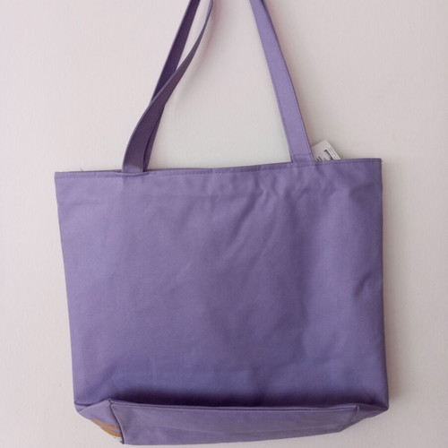 Tote Bag Lilac Shoulder Bag New with Mimi Character Design
