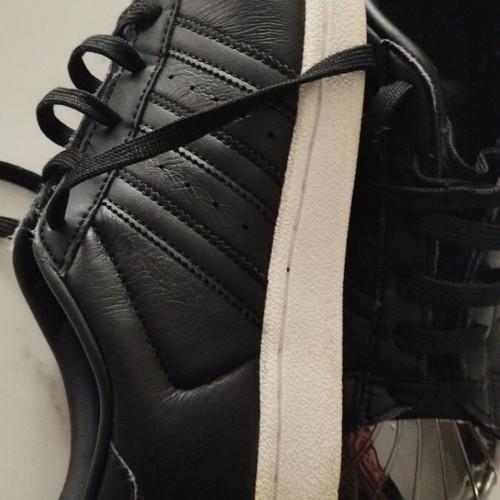 Adidas sports shoes used, black, size 37.5