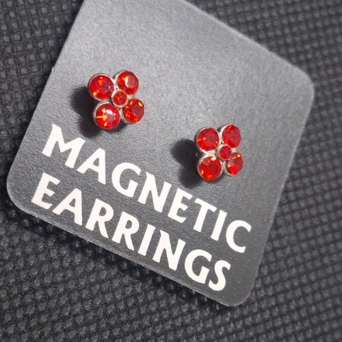 Magnetic earrings new, design 2, stainless steel