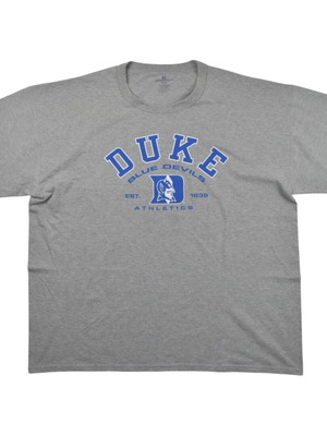 Russel Athletic DUKE Blue Devils T-shirt used, size XXL, gray