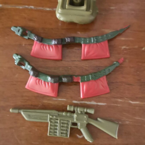 G.I. Joe Spirit weapons and belt set of 2