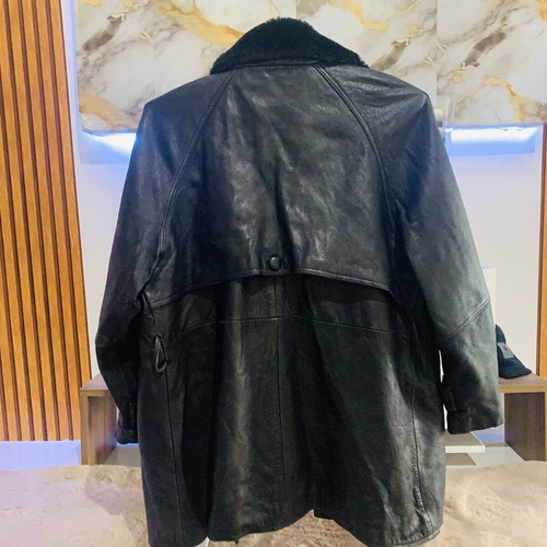 Rain women's leather jacket black, like new, XL