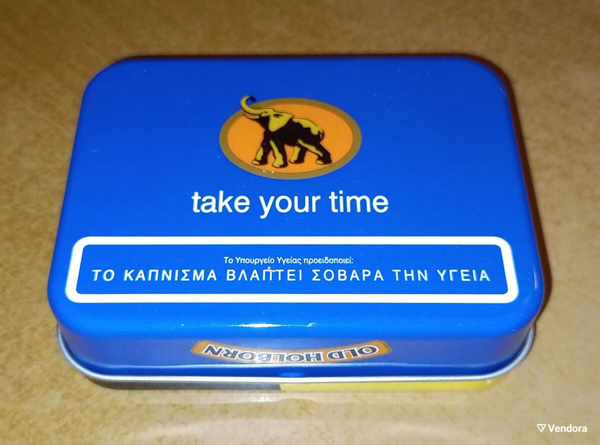tobacco tin argos Old Holborn metal tobacco tin new… - € 15,00
