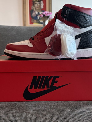 Air Jordan 1 High OG CD0461 601 Gym Red/Black-White sneakers new, size 44.5