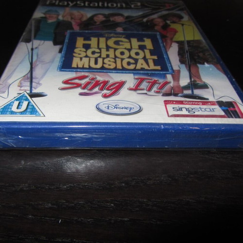 High School Musical Sing It Sony PS2 new sealed