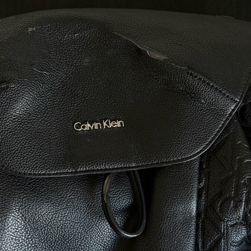 Calvin Klein backpack bag used, black