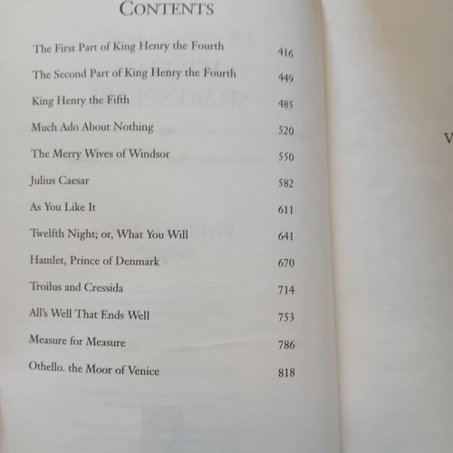 The Complete Works of William Shakespeare 3-Volume Box Set like new