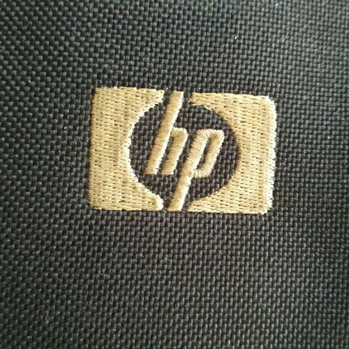 HP laptop bag used, black, 43x32 cm