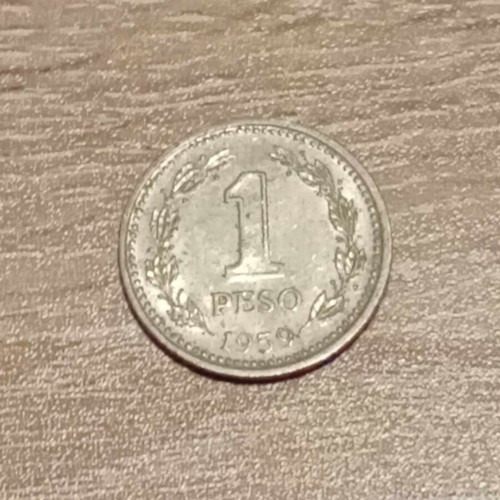 1 Peso Argentina 1959 like new