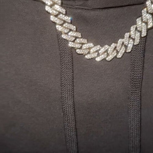 Iced Out Cuban Chain in like new condition