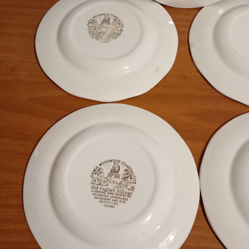 Plates England enoch Wedgwood 5 pieces