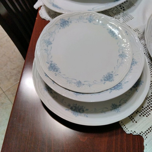 Porcelain plates new, pack of 72, Antouanetta series Bavaria