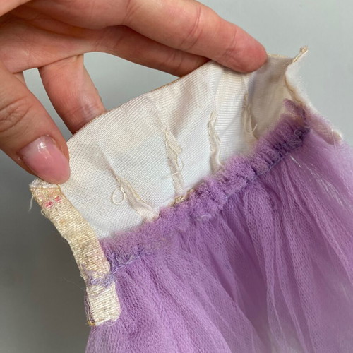 Vintage Puff Dress for Bibi-Bo doll used