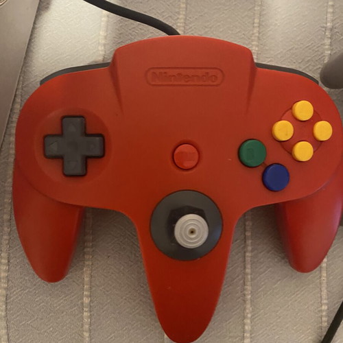 Nintendo 64 red original controller like new