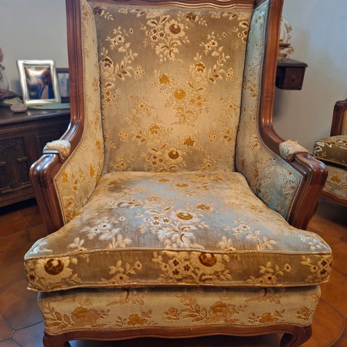Armchair like new, solid wood