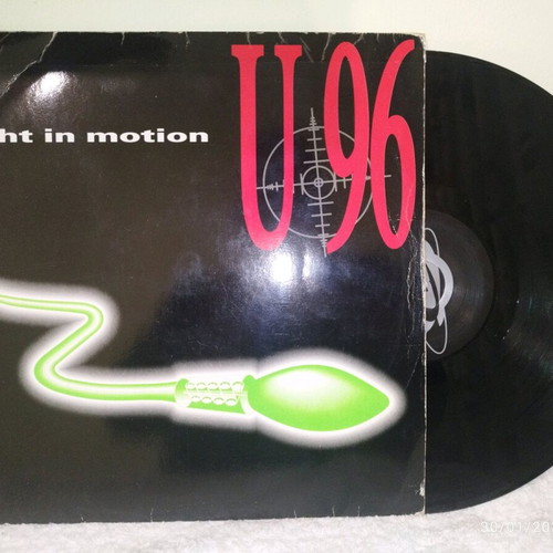U 96 Night In Motion vinyl used, 12", 45 RPM, 1993