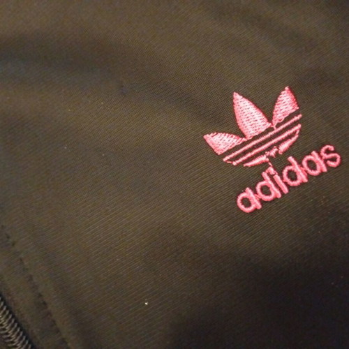 Adidas children's jacket large, black and pink