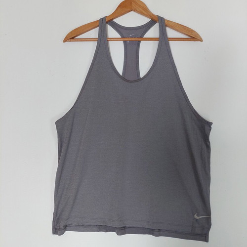 Nike Dri-Fit Women's Sleeveless Top gray XL like new