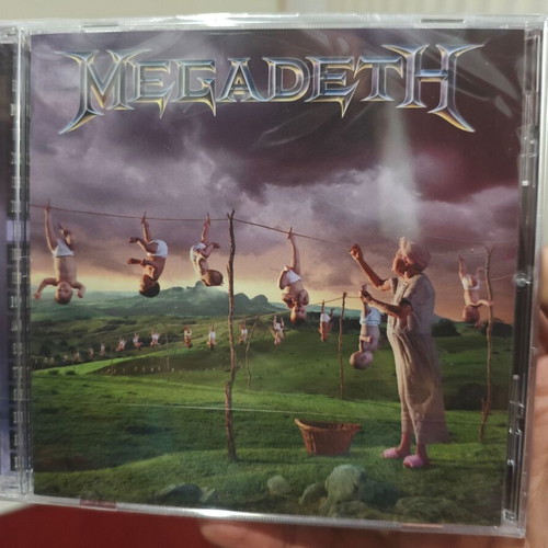 Megadeth Youthanasia CD remastered sealed with 4 bonus tracks