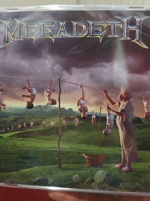 Megadeth Youthanasia CD remastered sealed with 4 bonus tracks
