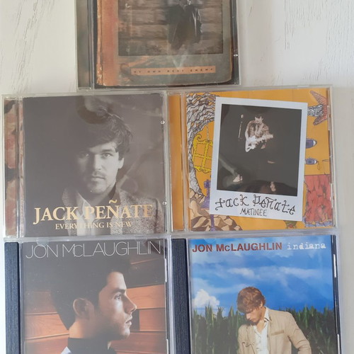 CDs used, pack of 5 rock albums by Richard Marx, Jack Penate, Jon McLaughlin