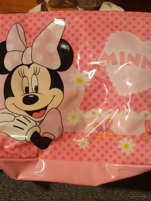 Детска чанта с дизайн на Мини употребявана, розова