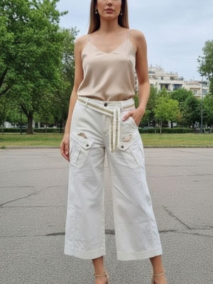 JLo by Jennifer Lopez White Pants New, Size L
