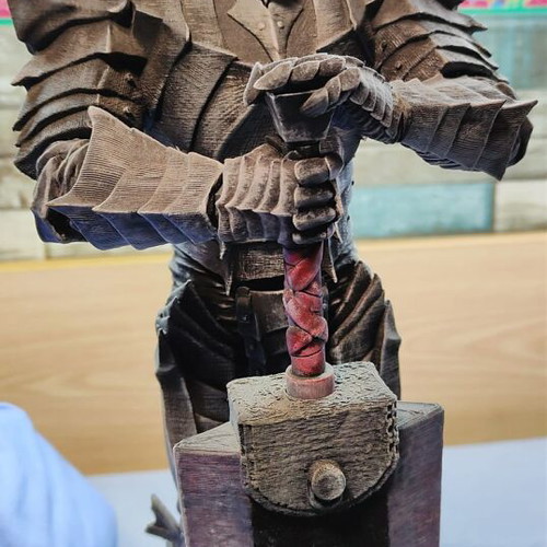 Berserk Statue βαμμένη στο χέρι, ύψος 48 εκατοστά, καινούργιο