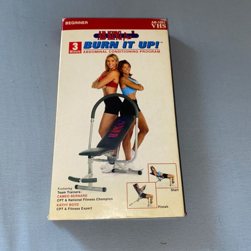 Ab King Pro VHS rare fitness program videocassette