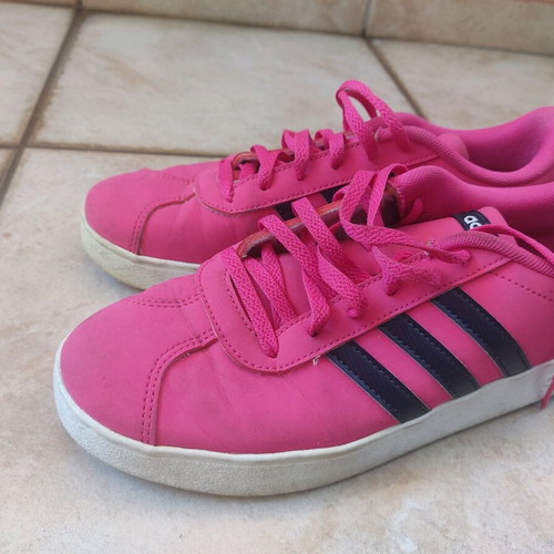 Adidas pink sneakers used, size 39, athletic style