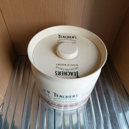 Teacher's Scotch Whisky plastic ice bucket used