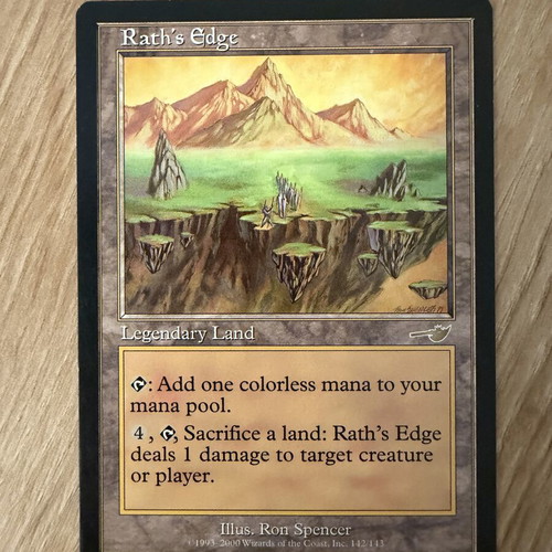 Rath’s Edge MTG card Nemesis 2000 single rare