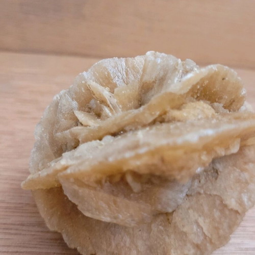 Selenite mineral desert rose like new from North Africa