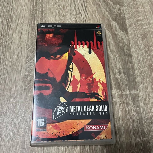 Metal Gear Solid Portable Ops PSP like new