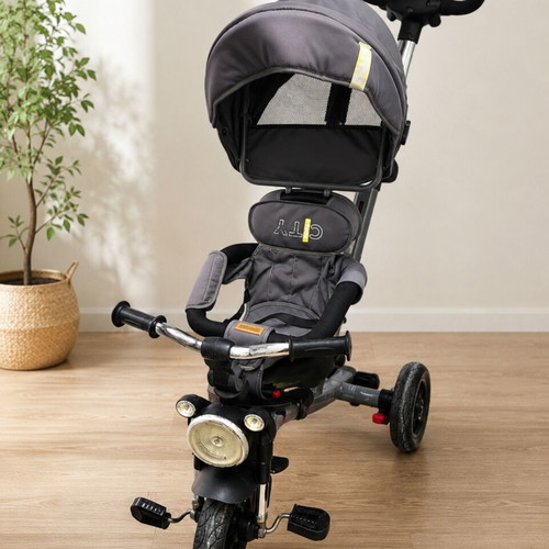 Chipolino City tricycle used with sunshade and parent handle