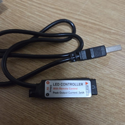 Rgb LED controller with wireless remote control, new
