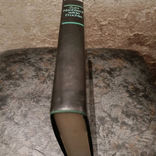 German book Zum Nachtisch Wilde Fruchte Roman used