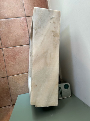 Marble sink used, size 50x57